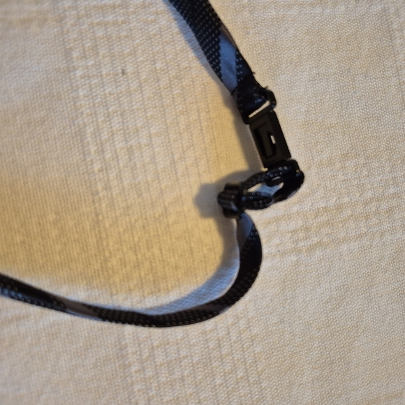 The Children's Place boys size 4-7 neck tie gray stripes EUC - Picture 3 of 7